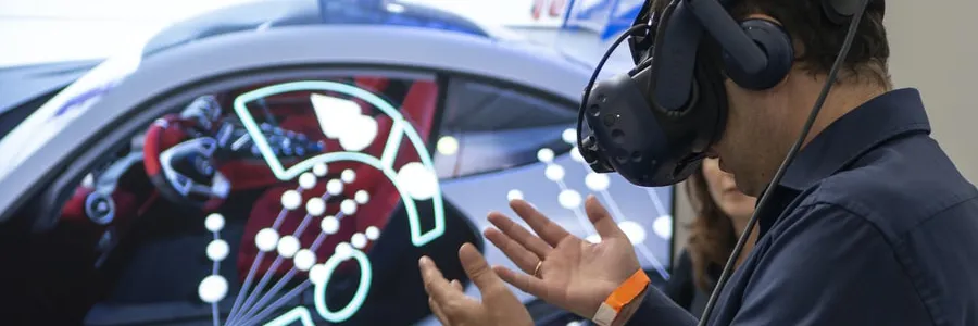 VR headsets under evaluation